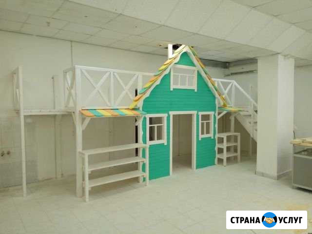 Изготовление детских домиков и игровых площадок Ижевск - изображение 1