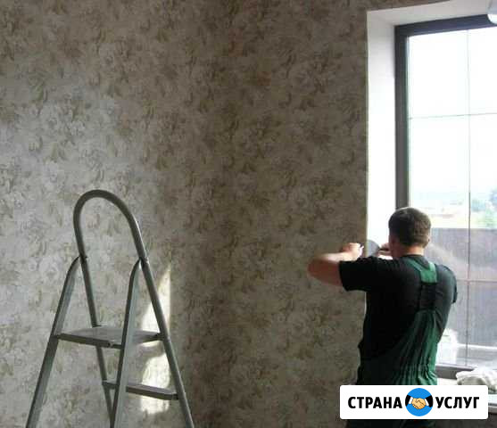 Поклейка флизилиновые обои, обои под покраску Таганрог - изображение 1