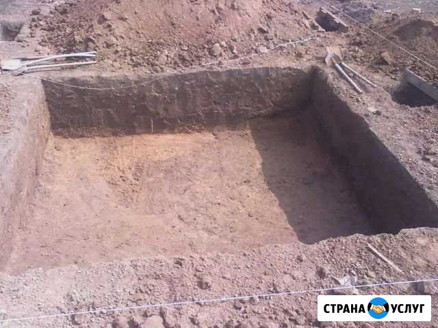 Земляные работы. Копка ям, траншей Казань - изображение 1