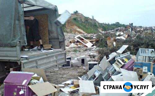 Вывоз мусора, старой мебели, хлама из гаража Нижний Новгород - изображение 1