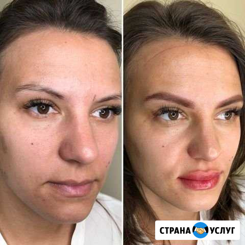 Перманентный макияж (татуаж) бровей/губ/век Москва - изображение 1