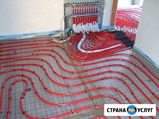 Теплый пол водяные теплые полы Абакан - изображение 1