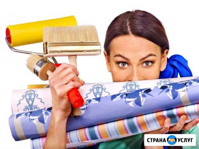 Поклейка обоев Томск - изображение 1