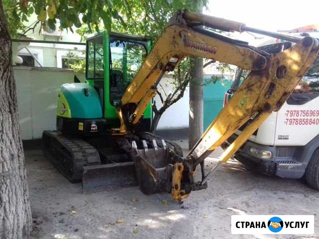 Аренда мини экскаватора в Симферополе Симферополь - изображение 1