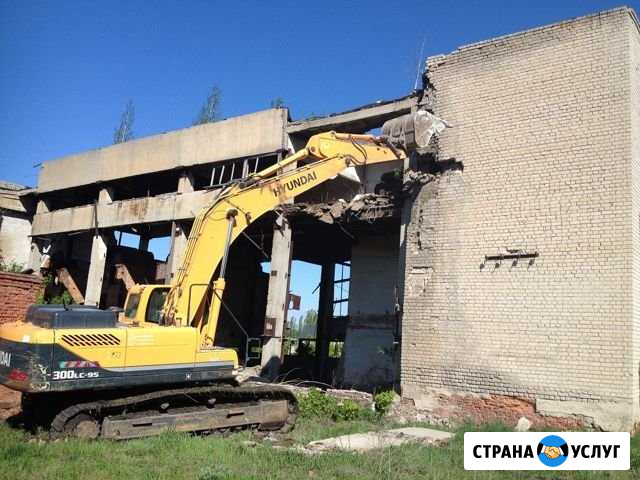 Демонтаж зданий / Снос строений и сооружений Елец - изображение 1