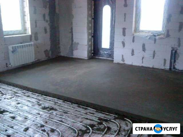 Стяжка пола,Штукатурка машинного нанесения Нальчик - изображение 1