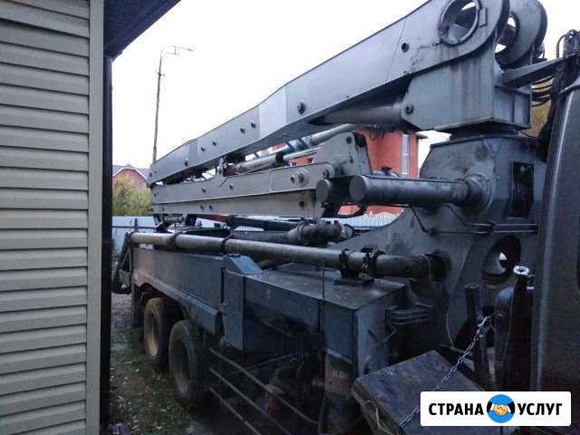 Услуги автобетононасоса Тюмень - изображение 1