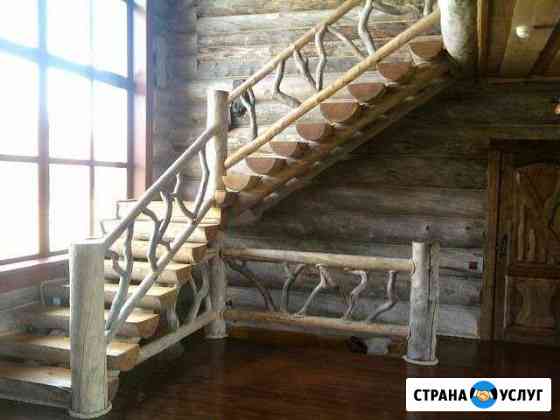 Установка отделка сруба дома бани Раменское