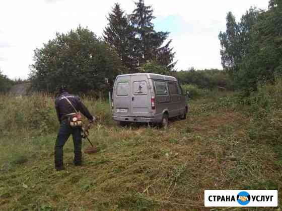 Копка траншей.покос травы Тула