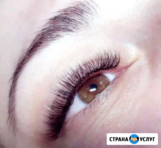 Наращивание ресниц, оформление бровей хной Волгоград - изображение 1
