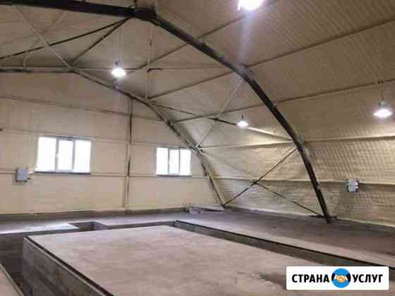 Утепление ангаров, складов пенополиуретаном (ппу) Симферополь