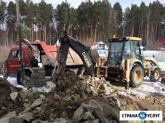 Аренда экскаватора погрузчика JCB Екатеринбург