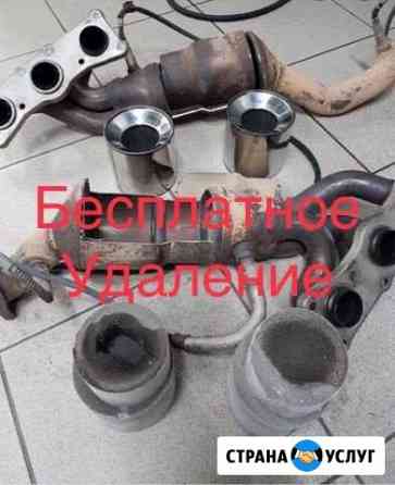 Бесплатное Удаление катализатора любой марки авто Тюмень