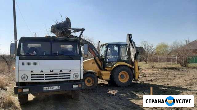 Услуга камаза и экскаватора Volvo Краснодар - изображение 1