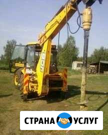 Услуги экскаватора погрузчика JCB 3cх (ямобур) Уфа - изображение 1