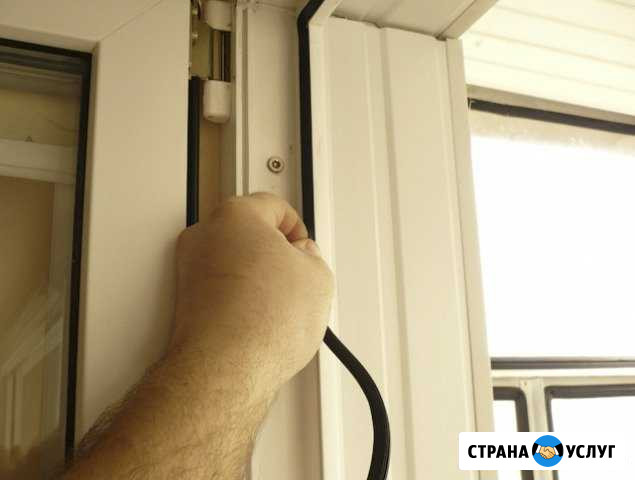 Замена резинового уплотнителя на пластиковых окнах Санкт-Петербург - изображение 1