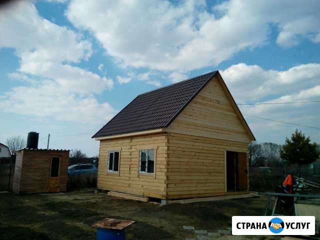 Строительство бань, дачных домиков, домов, беседок Новосибирск - изображение 1