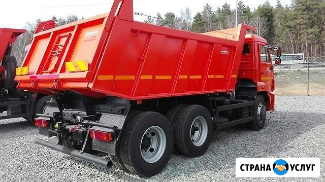 Услуги а/м Камаз 10-15тонн (самосвал) Курган - изображение 1