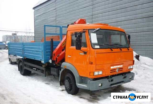 Манипулятор Камаз в аренду 10 т/3т Москва - изображение 1