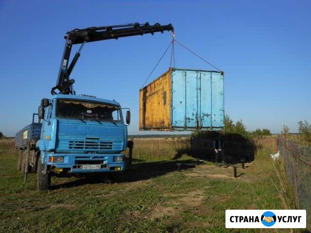 Манипулятор с краном 8.5 тонн. Автовышка.Автокран Шаховская - изображение 1