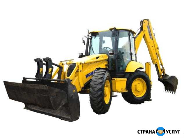 Услуги аренда экскаватора погрузчика komatsu Киров - изображение 1