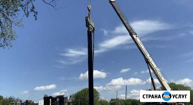 Аренда автокрана 40тн под вибропогружатель Москва - изображение 1
