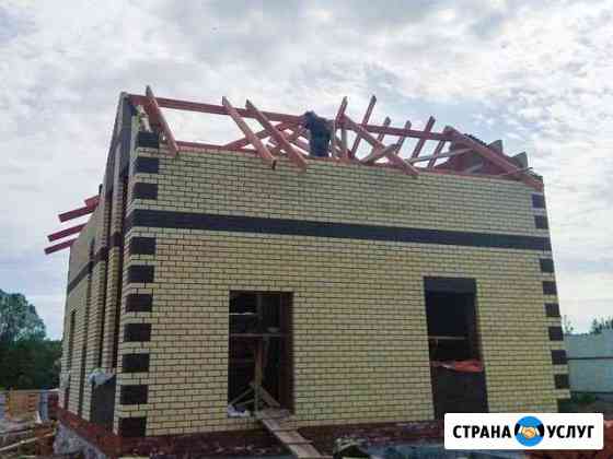 Строительство домов. Фундамент. Кровля Самара