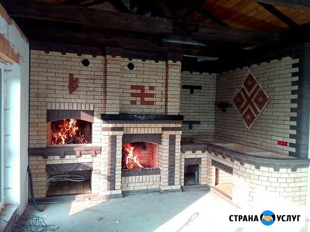 Печник кладка печей каминов барбекю Тюмень Тюмень - изображение 1