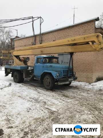 Автовышка ЗИЛ - 130. Услуги Ульяновск - изображение 1