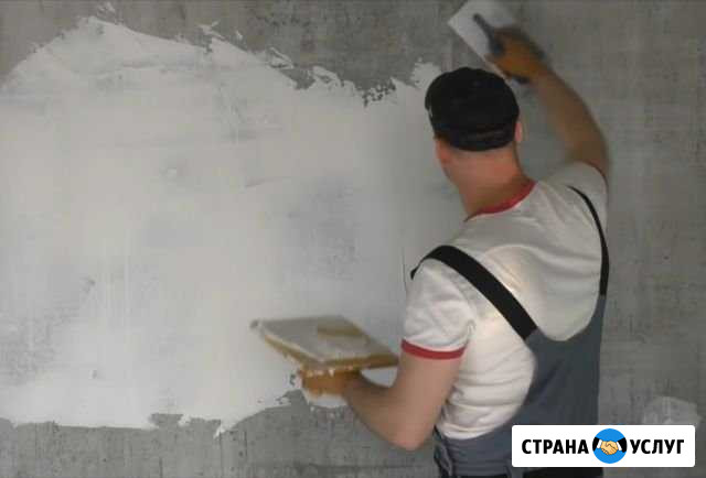 Выравнивание, шпаклевка, кафель, обои и др Абакан - изображение 1
