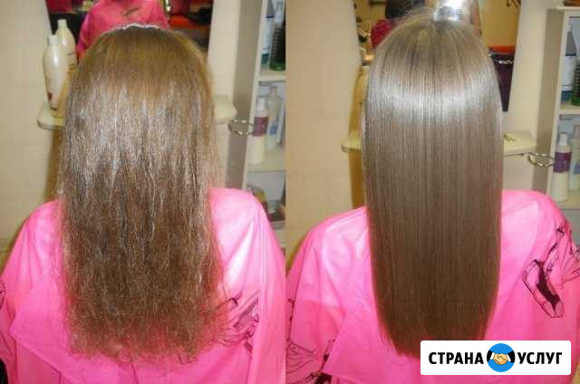 Кератиновое выпрямление, ботокс для волос, кератин Тверь - изображение 1