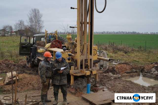 Бурение скважин на воду, сваи.промывка скважин, се Красноярск - изображение 1