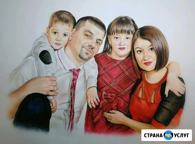Картины, портреты,шаржи по фото заказ Екатеринбург Екатеринбург - изображение 1