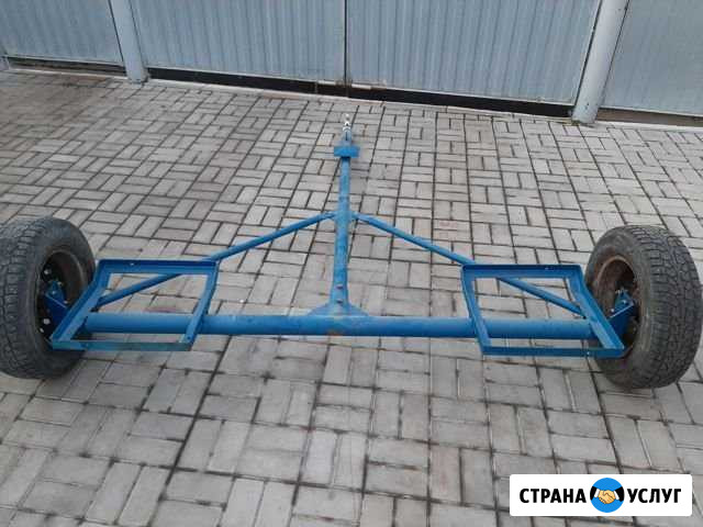 Подкатной прицеп, лафет, жёсткая сцепка Альметьевск - изображение 1