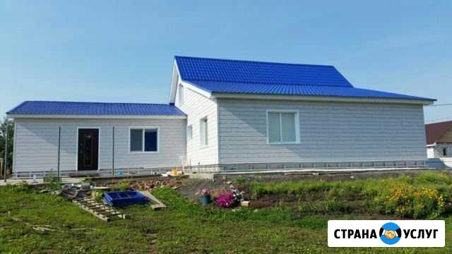 Обшивка и утепление дома.Фасадные работы.Фронтон Нижнекамск - изображение 1