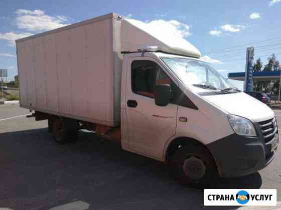 Грузоперевозки Газель 4м, будка Воронеж