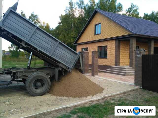 Песок крупный, мелкий доставка Омск - изображение 1