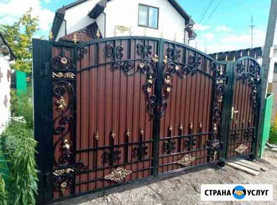 Кованные ворота Туймазы