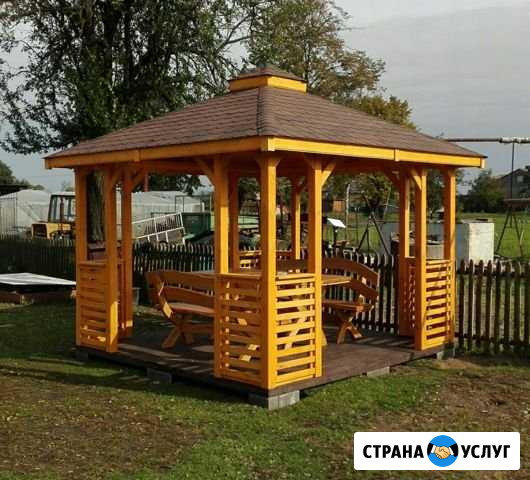 Беседки, качели, туалеты,вальеры,будки,курятники Рубцовск - изображение 1