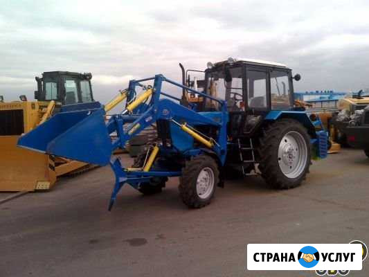Услуги Трактора погрузчика с коммунальными щетками Пенза - изображение 1