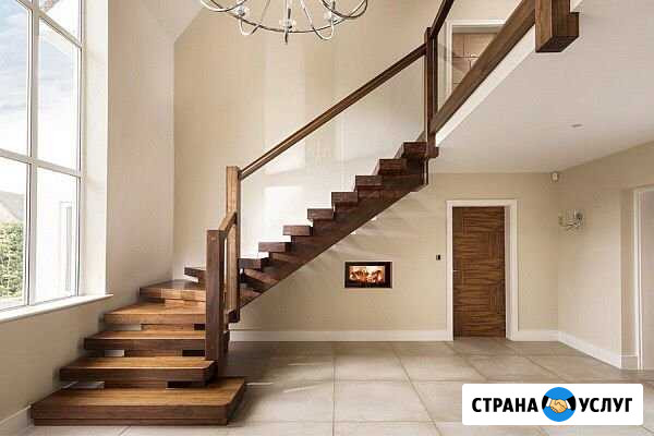 Лестницы и ступени из дерева Белгород - изображение 1