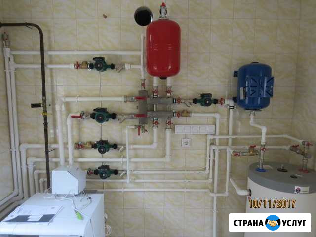 Сантехник: монтаж отопления водопровода канализаци Анапа - изображение 1