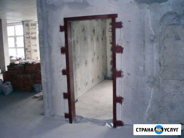 Алмазная резка и усиление проема Москва - изображение 1