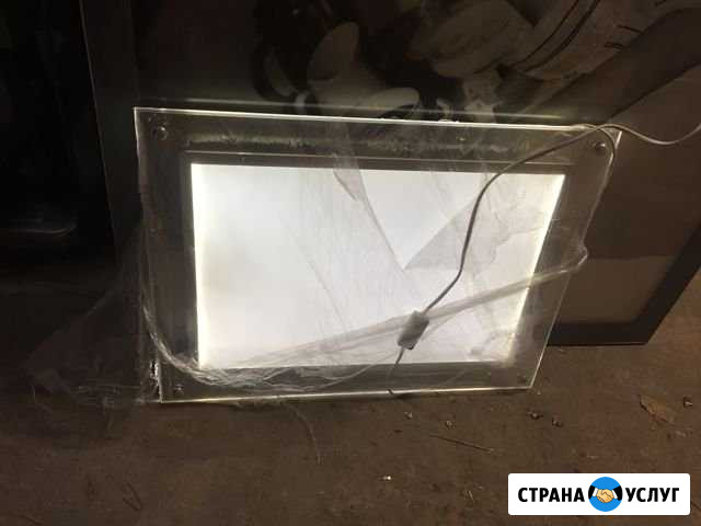 Световая панель кристалайт прозрачная сверхтонкая Санкт-Петербург - изображение 1