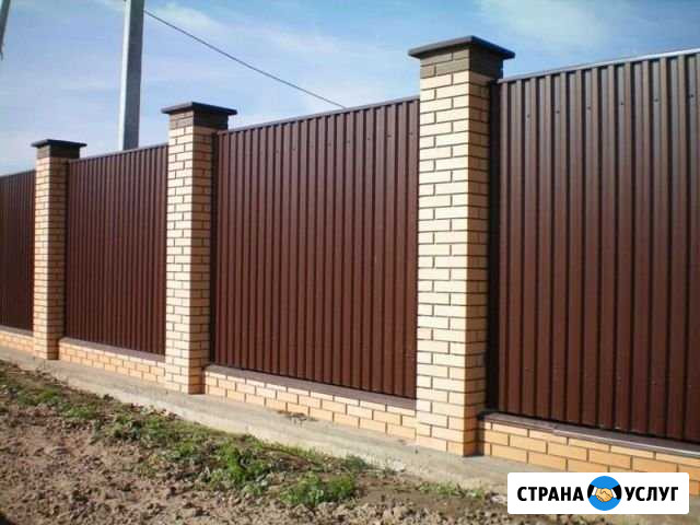 Изготовление и монтаж забора Новосибирск - изображение 1