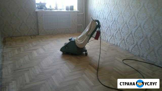 Шлифовка паркета, досок, реставрация Ижевск - изображение 1