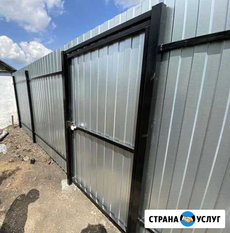 Забор из профнастила Челябинск - изображение 1