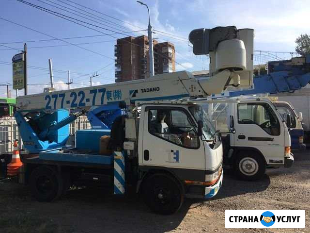 Услуги Автовышки в Красноярске, вылет стрелы 12-22 Красноярск - изображение 1