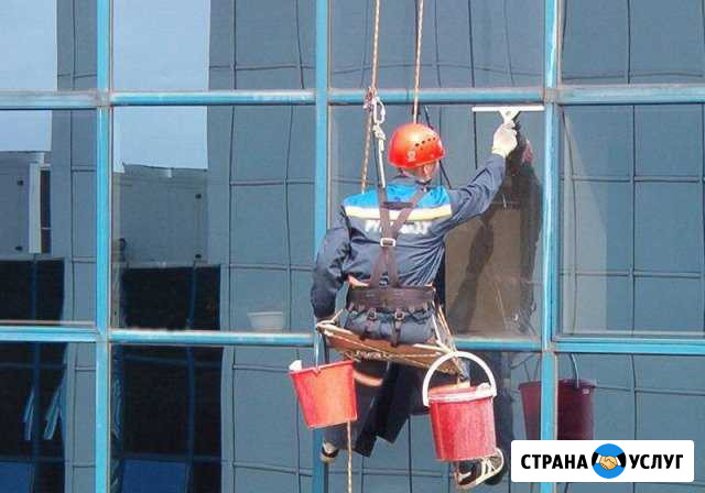 Альпинисты Мойка окон балконов Набережные Челны - изображение 1