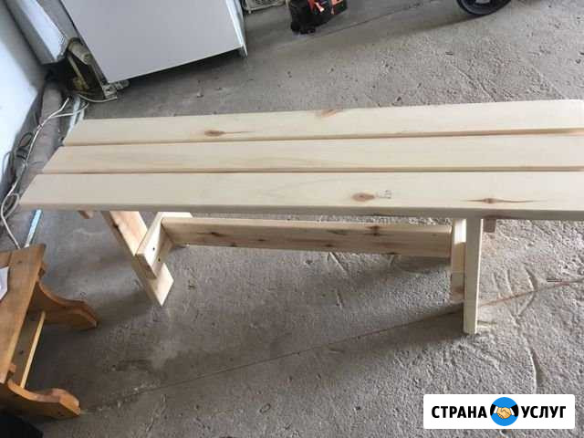 Изготовка скамеек из дерева Вологда - изображение 1